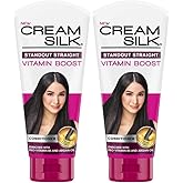 Lot of 2 Cream Silk Conditioner Standout Straight for Straighter Hair Creamsilk 180ml