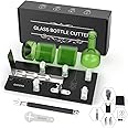 Godora Glass Bottle Cutter, Upgraded Glass Cutter for Bottles & Glass Cutter Bundle - DIY Machine for Cutting Wine, Beer or Soda Round Bottles & Mason Jars, Perfect Score Bottle Cutter