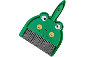 Broom with Dustpan Combo Set, Small Broom and Dustpan Set with Dust Pan Small Size Broom and Dustpan Set for Desk (#3)