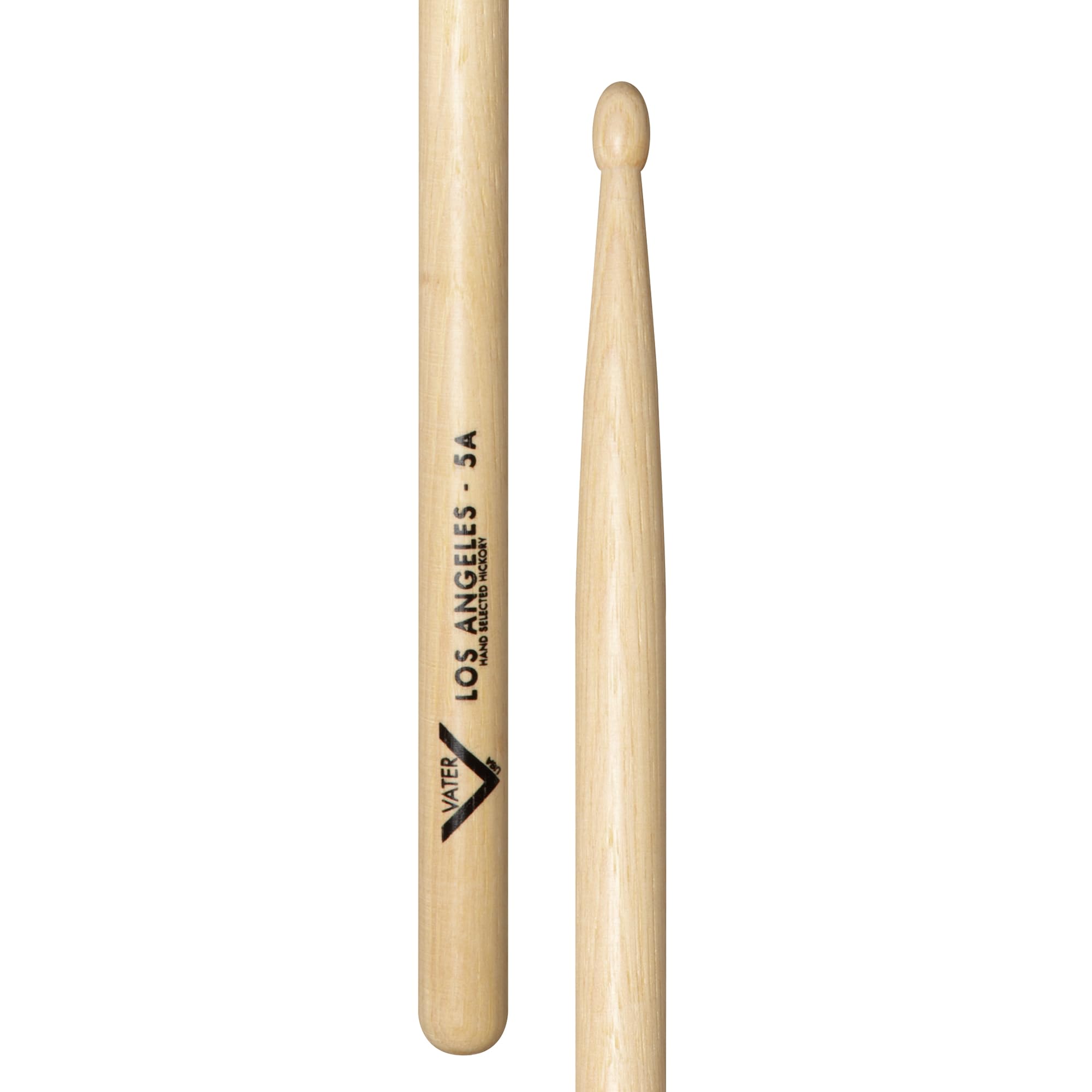 Vater - Los Angeles 5A (Wood Tip) American Hickory Drumsticks - VH5AW