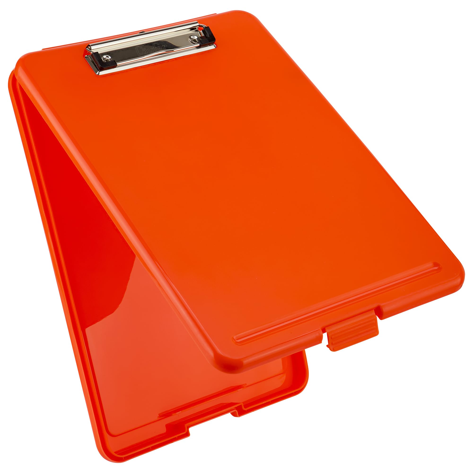Läufer Safety 55802 Clipboard with Storage Compartment Signal Colour Orange