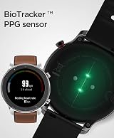 Amazfit GTR 47mm Smartwatch Stainless Steel 24 Day Battery All Day Heart Rate view 7