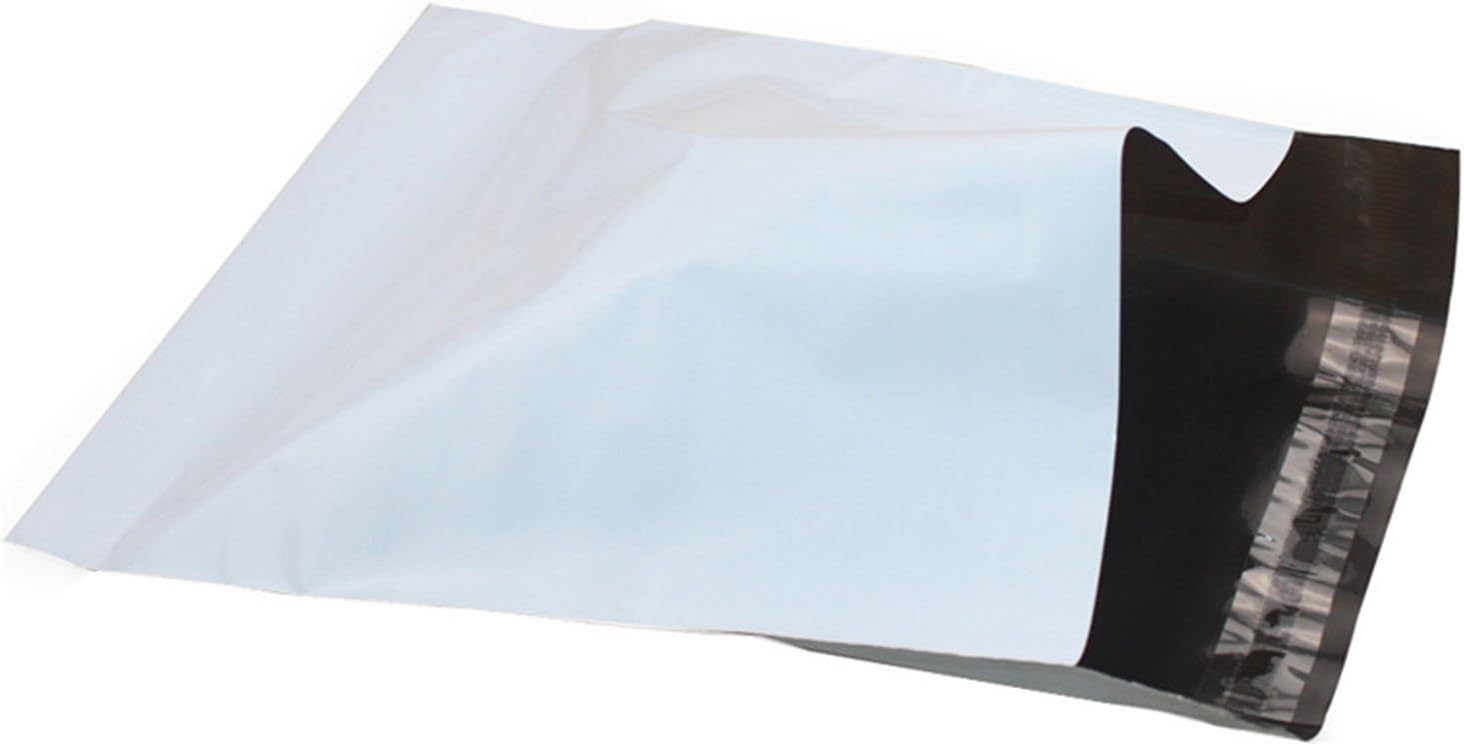 HVDHYY 100 Sobres Plastico Para Envios Mixed De 4 Tamaños Negro
