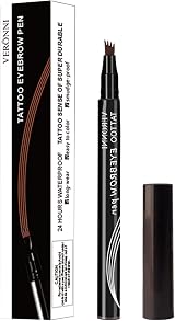 Fovolat Anjoize 4-Tip Microblade Eyebrow Pencil Waterproof Smudge-Proof Makeup view 8