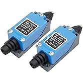 Electrical Buddy ME8111 Plunger Momentary Limit Switch 1NC 1NO 2Pcs