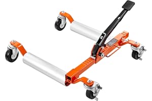 VEVOR Car Trolley for Cars Moves Tyres Maximum Capacity 680 kg Maximum Tyre Width 355.6 mm, Wheels Moving Car Wheels for Vehi