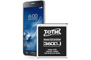 TQTHL Galaxy J3 Battery,[3600mAh] Upgraded 2025 New Replacement Battery for Samsung Galaxy Grand Prime G530, Galaxy J5, Galaxy J3 J320V J320A J320F J320P J327A J327P J3 Emerge EB-BG530BBC EB-BG530BBE
