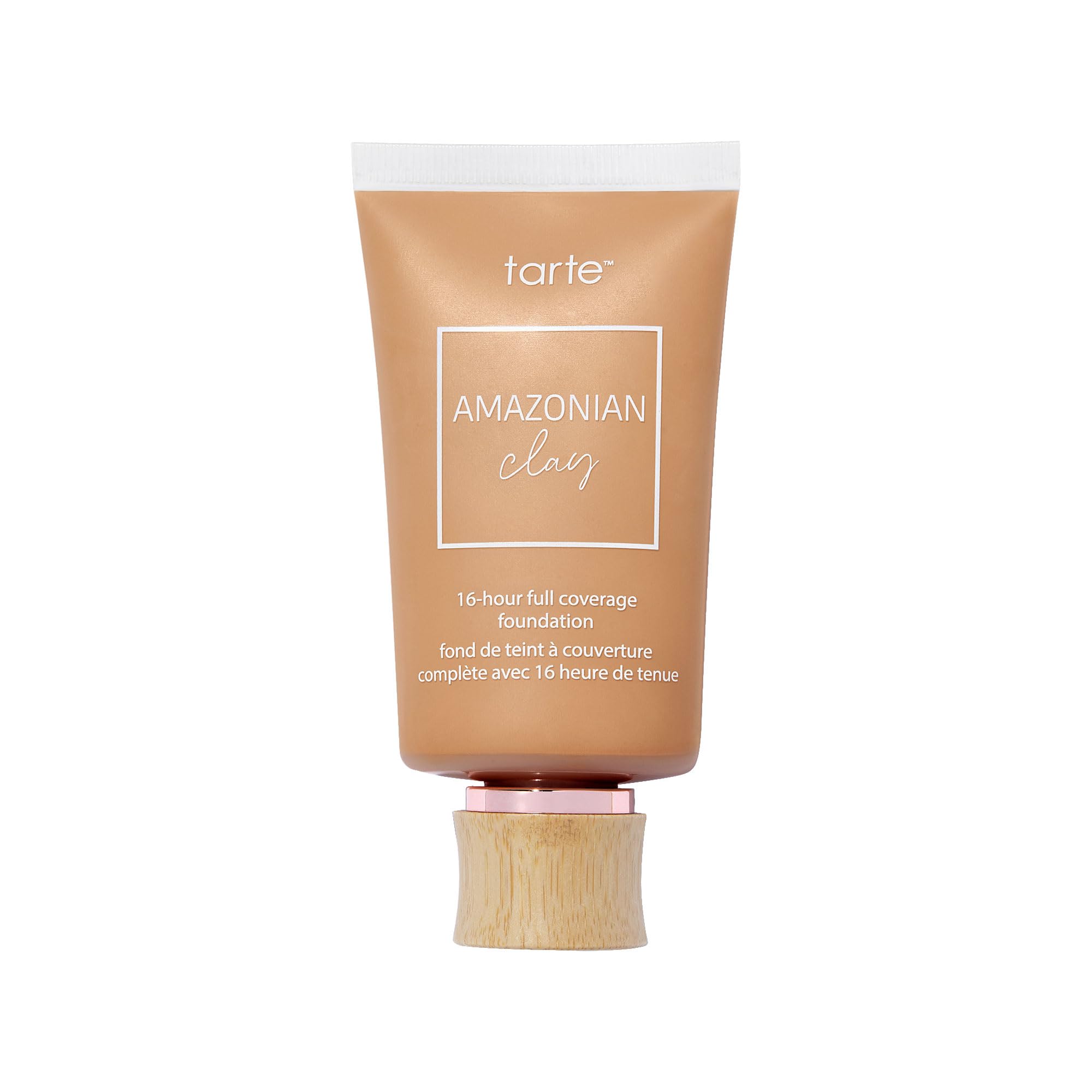Photo 1 of tarte Amazonian clay 16-hour Full Size coverage foundation – Matte Finish Foundation with Amazonian Clay & Vitamin E for Hydration & Smooth Looking Skin, Vegan & Cruelty Free