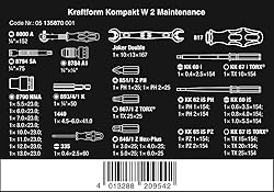 Wera 5135870001 Kraftform Kompakt W 2