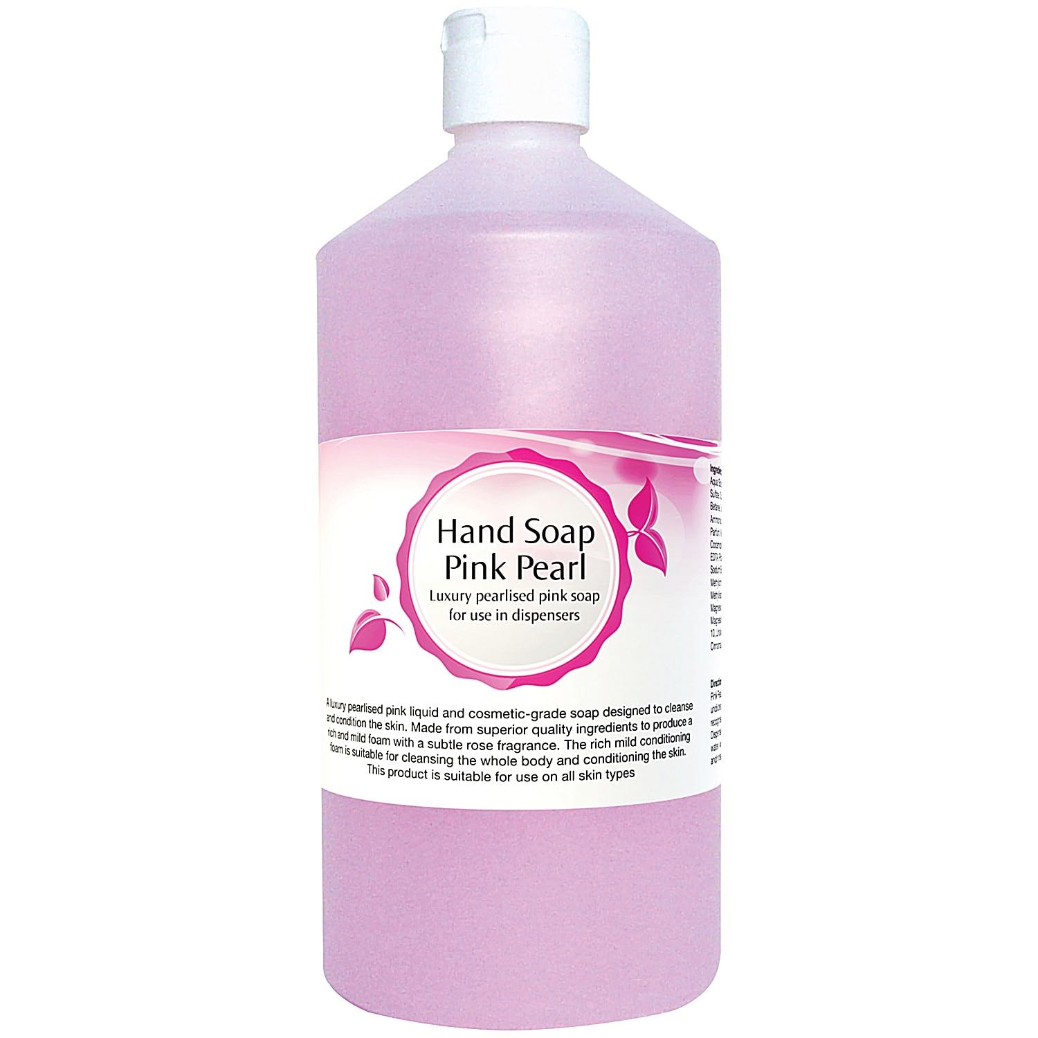2Work Pink pearlized Luxury Foamy Hand Soap 750ml 2W07558