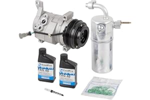 BUYAUTOPARTS! AC Compressor & A/C Repair Kit For Chevy Tahoe Suburban Avalanche GMC Yukon Cadillac Escalade w/Rear AC 2003 2004 2005 - BuyAutoParts 60-80319RK New