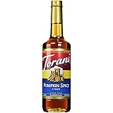Torani 750ml Pumpkin Spice Flavoring Syrup Premium