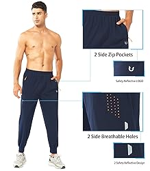 NORTHYARD Men's Athletic Running Pants Lightweight