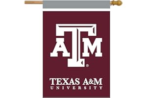 Texas A&M Aggies House Flag NCAA Licensed 28" x 40" Briarwood Lane