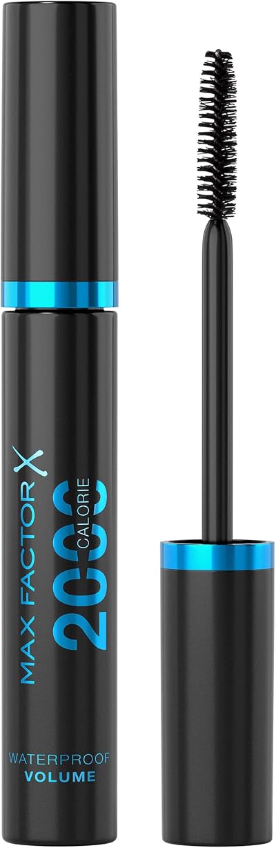 Max Factor 2000 Calorie Waterproof Volume Mascara Black 9 ml Smudge Proof