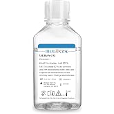 CryoKing TAE Buffer 1X, Tris Acetate-EDTA Solution, pH 8.0, 500mL | Ready-to-use TAE running buffer for DNA electrophoresis, agarose gel electrophoresis and molecular biology, total 500ML