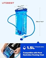 UTOBEST Hydration Bladder 1L 1.5L 2L 3L BPA Free Leak Proof Water Reservoir view 4