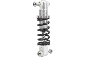 BUACHOIS Bicycle Rear Shock Absorber, Struts Coil Spring Absorber with 150MM Struts for Mountain Bikes and Electric Bicycles Parts