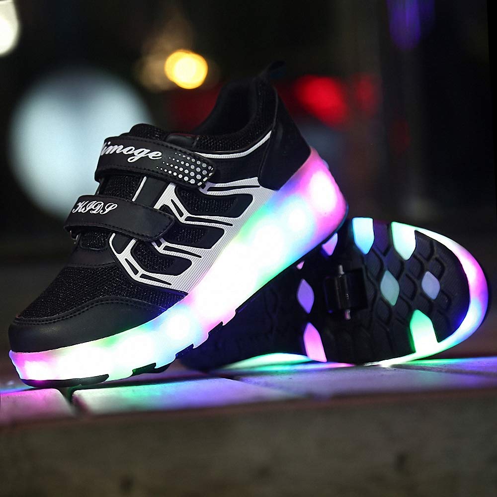 Chaussures LED Axcer Avec Roulettes - USB Rechargeable 7 Couleurs