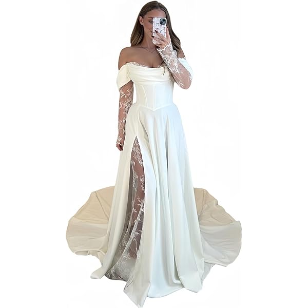 princess polly baby blue dress Ruolai Women's Vintage Wedding Dress Cap Sleeves Lace Bridal Gown Beach Boho  Wedding Gown