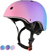 LOKJIJI Kids Bike Helmet Adjustable Youth Girls Boys Multi-Sport Cycling Safety view 1