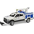 Bruder 02509 RAM 2500 Service Truck with Rotating Beacon