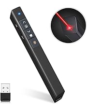 Puntatore Laser Per Presentazioni Ricaricabile - RF 2.4GHz, Rosso, Per PowerPoint/Keynote - Foto 2