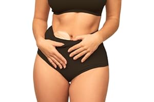SIIL Ostomy Underwear for Women Basic | Black for Ostomy Bag Covers, Stoma Slips for ostomy bags | Made in Europe