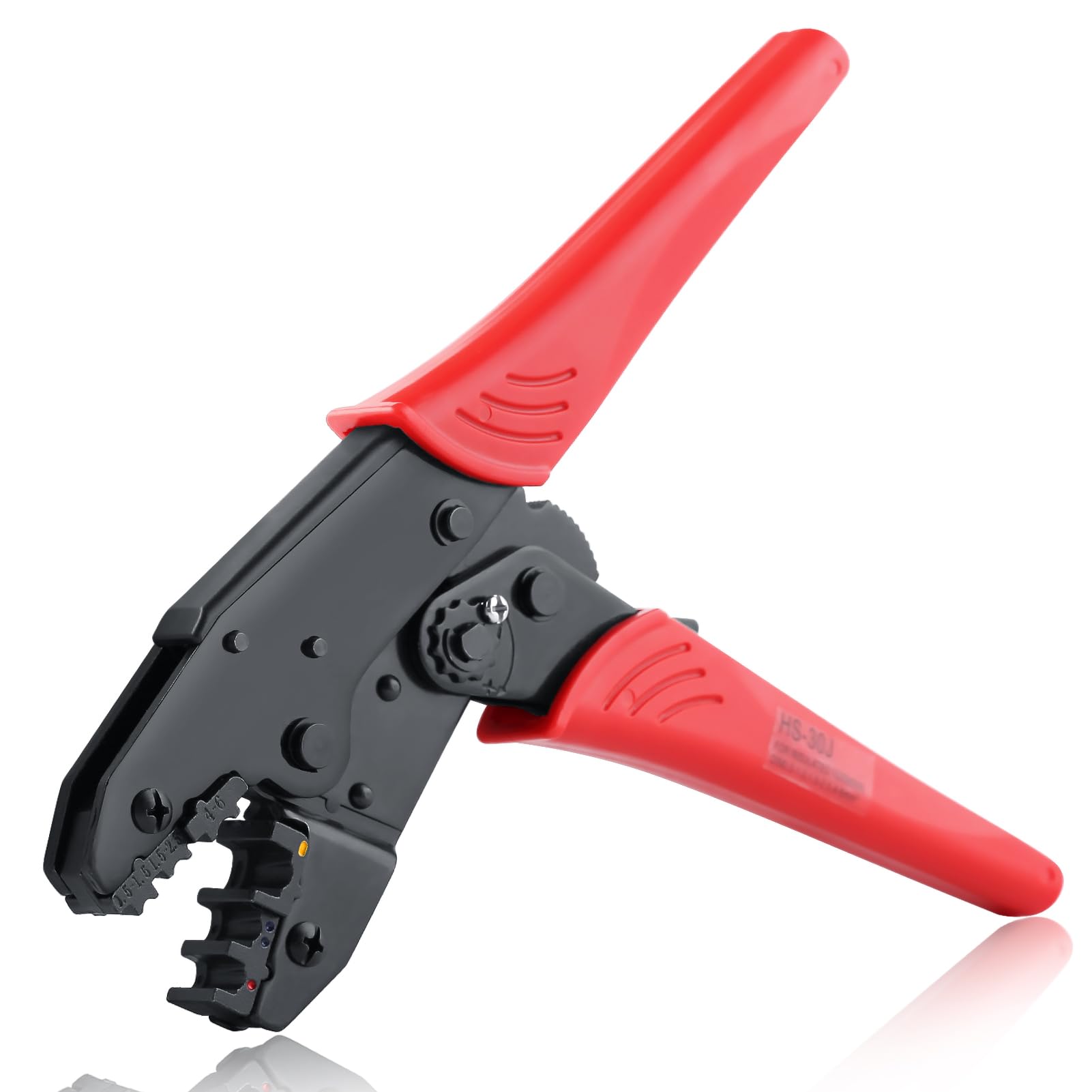 SPEEDWOX Insulated Wire Terminals Connectors Ratcheting Crimper Tool Wire Crimping Tool Electrical Crimping Tool Crimping Pliers Insulated Terminal Electrical Tools Wire Crimper Terminal Connectors