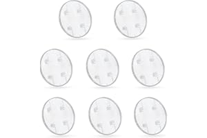 RAWOLP Electric Meter Covers for Replacement Milbank 6002 Plastic Meter Socket Blank Clear Cover (8 pack) (8pack)