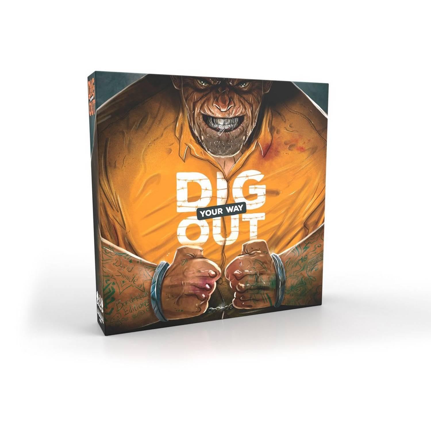 Dig Your Way Out - Board Game - Strategy - Who Comes First From Prison - To Play Between Friends - Game for Adults, Teenagers - from 16 Years - for 2 to 6 Players