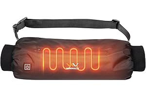 Electric Heated Hand Warmer Pouch(No Build in Battery) Gloves with Double Sided Heating Areas- Portable USB Heated Hand Muff 