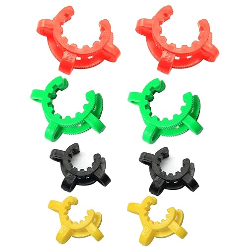 StonyLab Plastic Joint Clips, 10 pcs 24mm Keck Clamp Norway