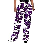 BEJONS Women’s Relaxed Fit All Day High Waist Cargo Pants
