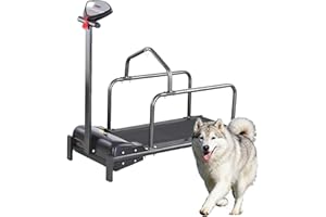 Dog Treadmill for Medium Dogs,Pet Running Machine,Dog Treadmill for Large Dogs,Speed ​​Range 0.8-6 Km/H, with Display Screen,