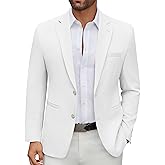 COOFANDY Men's Casual Blazer Regular Fit Lightweight Two Button Sport Coat Suit Jacket