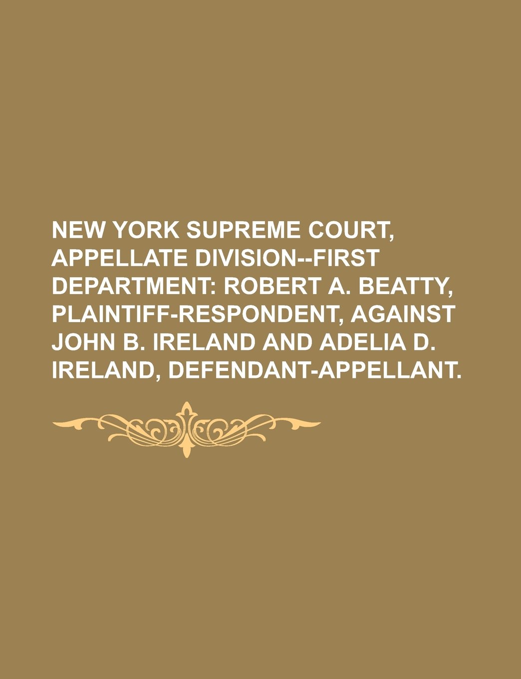 appellate division first