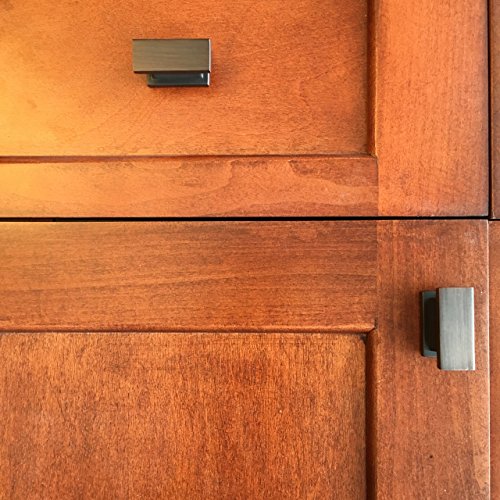 Southern Hills Oil Rubbed Bronze Knobs, Pack of 5, Rectangle