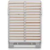 Wilding Wallbeds Murphy Bed Frame Twin DIY Hardware Kit Vertical Wall Bed | Life-Time Warranty, Includes 100% Real Wood Slats, 100% Powder-Coated Steel, Exceptional Comfort &amp; Support, Supports 1500lbs