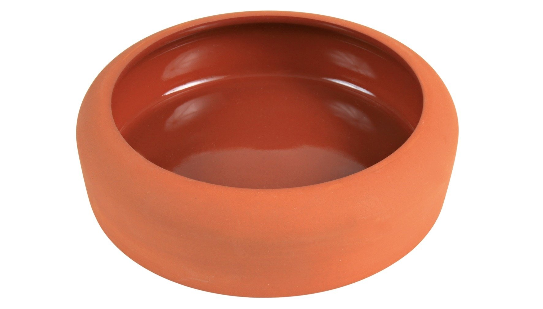 Trixie Ceramic Bowl with Rounded Rim, 500 ml, Terracotta