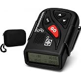 Shot Timer, 0.01s Precision, Backlit Display, PAR Timer, Adjustable Buzzer | Adjustable Buzzer, LCD Display, Includes Carry Case, Split Time Tracking, Compact Clip-On Design
