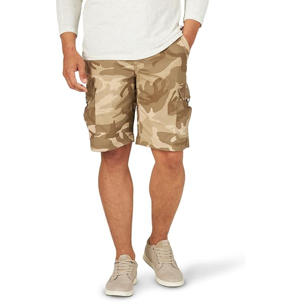 Lee Wyoming Short Cargo – Pantalon Court Homme – Coupe Ample, 9 Poches – Taille 36