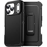 AICase for iPhone 17 Pro Max Case+Belt-Clip Holster 6.9",Heavy Duty Drop Protection Full Body Rugged Shockproof/Drop Proof/DustProof Military Grade Tough Durable Cover for iPhone 17 Pro Max_35