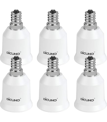 E27 To GX53 Adapter - Convert Your Light Socket To Fit GX53 LED Bulbs, Halogen Or CFL (Pack Of 1)