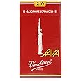 Vandoren SR3025R Soprano Sax JAVA Red Reeds Strength 2.5; Box of 10