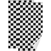 BALMYPAUS 2 Pack Black and White Checkered Hand Towels Soft Absorbent Vintage Check Plaid Kitchen Towels Farmhouse Bathroom Decor Guest Bath Towels,Geometric Decorative Towels for Bathroom 14"x28"