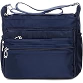 Crossbody Bag for Women Waterproof Shoulder Bag Messenger Bag Casual Nylon Purse Handbag