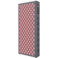 Hooga Red Light Therapy Panel for Face and Body, Red Near Infrared 150 Dual Chip LEDs, Built in Timer, Clinical Grade, Flicker Free Device for Energy, Pain, Skin, Recovery, Performance.