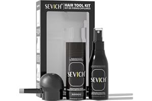 gowwim Hair Thickening Fibers Best 3-in-1 Kit Set,Keratin Hair Building Fibers & Spray Application Atomizador Pump Nozzle & H