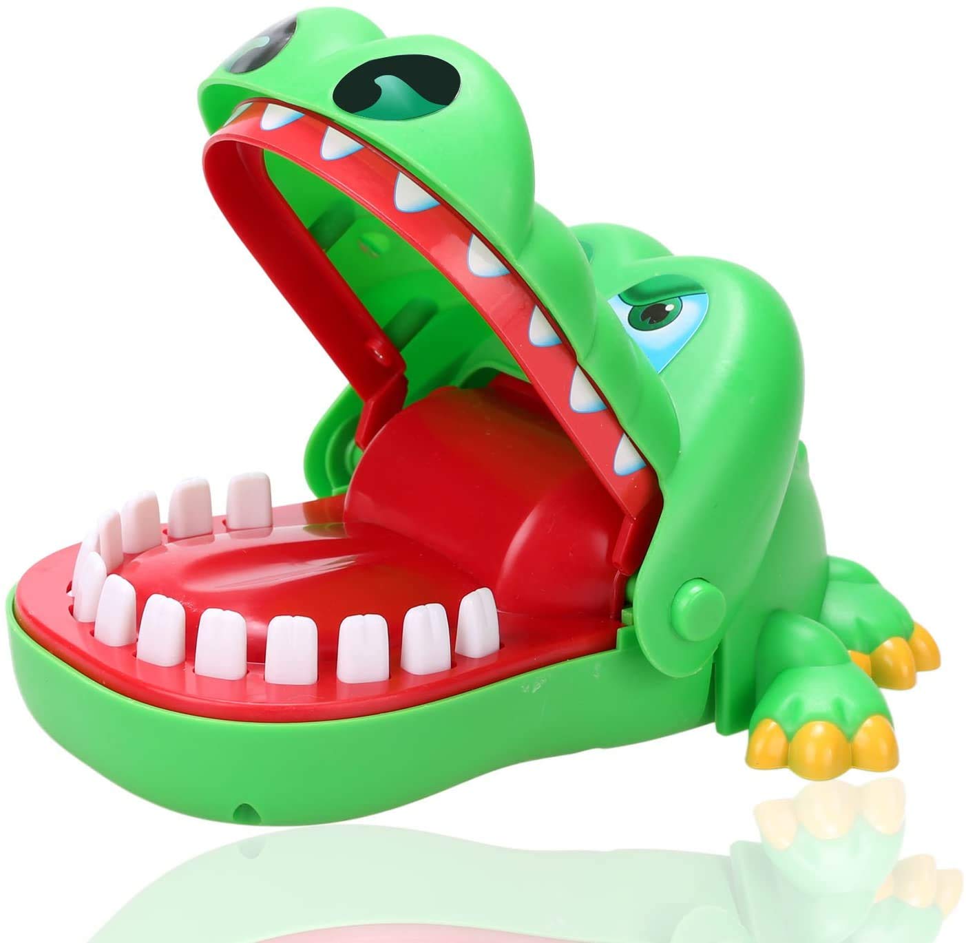 MantraRaj Crocodile Toy Classic Mouth Dentist Bite Finger Family Game Portable Creative Children Kids Dentist Biting Hand Kid Reaction Gift